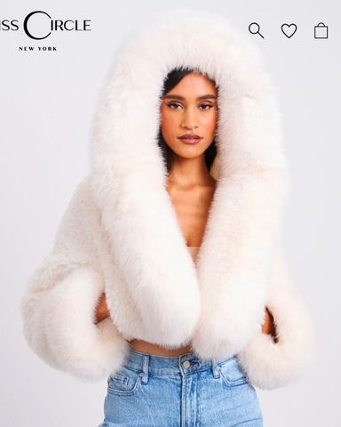 White Fur Coat | Pickle