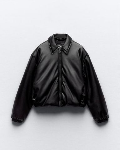 ジャケット・アウター sheller leather like bomber jacket 61heStSPG0L._UY1000_.jpg