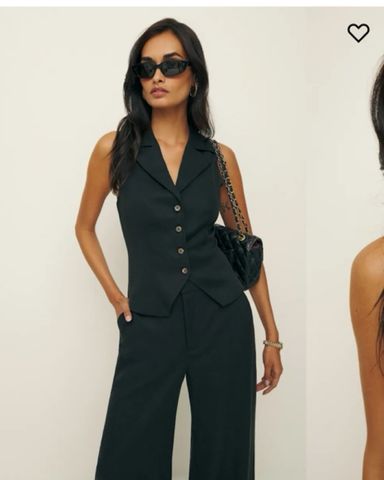 関税なし★REFORMATION★バレッタ 2ピースSET Reformation Beatrice Silk Two-piece Set | Pickle