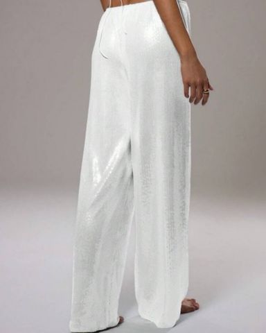 Norma Kamali Boyfriend Sequin Pants | Pickle