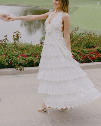 【LoveShackFancy】 Bello shirredコットン maxiドレス img28089_src.webp