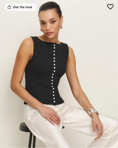Reformation X Kacey Musgraves Sutton Top | Pickle
