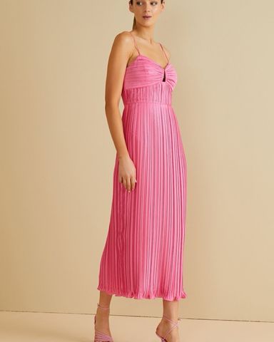 Aje Sway Panneled Midi Dress | Pickle