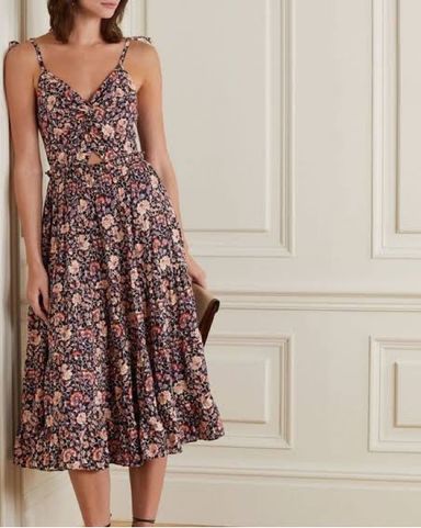Rebecca Taylor Floral Midi Dress | Pickle