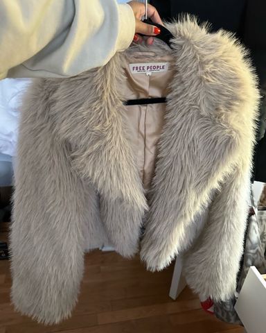 ジャケット・アウター SINSS Shaggy oversized coat S Women's Faux Fur Jacket Shaggy Jacket Winter Fleece Coat