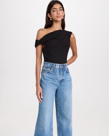 Reformation Ezlynn Off The Shoulder Top | Pickle