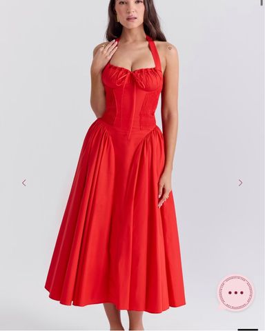 House Of CB Amore Midi Dress | Pickle