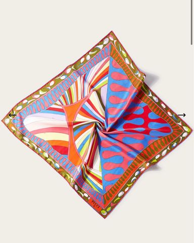 Pucci Silk Scarf Top | Pickle