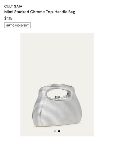 Zara Metallic Silver Clutch | Pickle