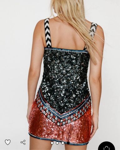 【関税&送料込】Marc Jacobs Sequin Jersey Minidress MarcJacobsYellowFloralLaceandS