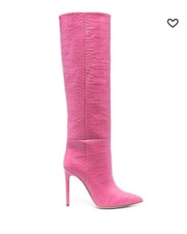 Paris Texas Metallic Fuchsia Pink Boots | Pickle