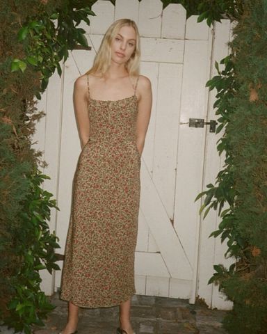 【Realisation Par】フローラルプリントミディドレス Realisation Par Stephanie Dress | Pickle