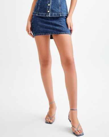 I.AM.GIA アイアムジーア NYKKO SKORT デニム スカート NYKKO SKORT - BLUE : DENIM BLUE | I.AM.GIA