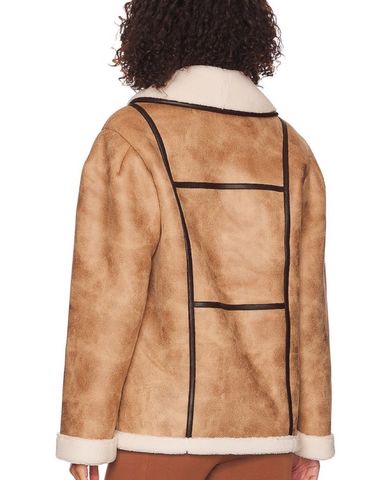 XL 90s Boho Reversible Faux Fur & Suede Coat – Flying Apple