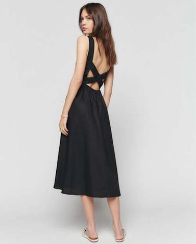 Reformation Black Maxi Dress | Pickle