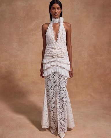 Zimmermann Wonderland Lace Frill Dress | Pickle