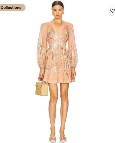 【Zimmermann】LYRICAL BARREL MINI DRESS バーレル ミニドレス Zimmermann LYRICAL BARREL MINI DRESS | REVERSIBLE