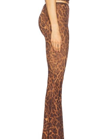 【CHERRYQUIRI】leopard lace cargo pt ♥brown Brown Leopard Print Cargo Pants | Chaeryeong - ITZY