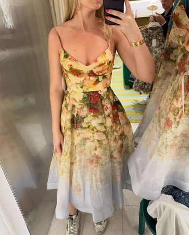 オールインワン・サロペット Zimmermann Floral-Print Dress Zimmermann Floral Printed | Pickle