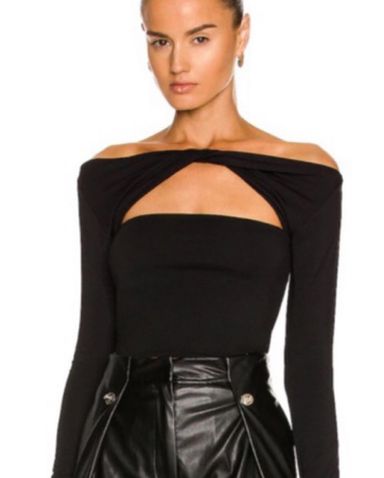 Jacquemus Lucciu Top In Black XS/S | Pickle