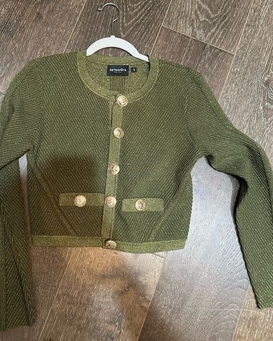 Alexander Wang Green Sweater | Pickle