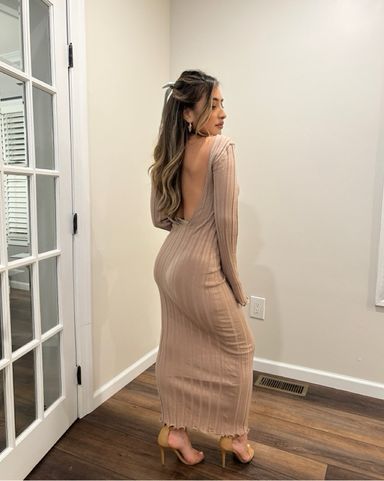 お待たせ! Guizio Danielle Backless Pickle | Dress ワンピース