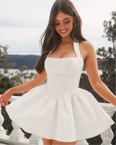 Jacquemus White Mini Dress | Pickle