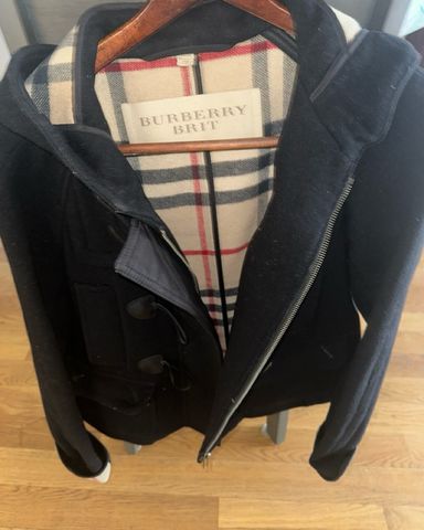 burberry brit ブラックコート burberry brit ブラックコート