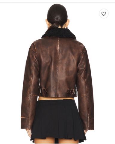 Marc Jacobs Brown Leather Jacket | Pickle