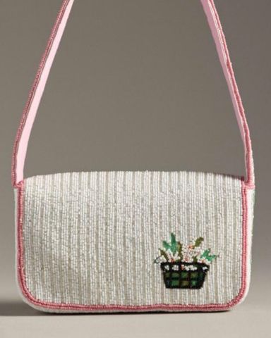 Zara Beaded Shoulder Bag | Pickle