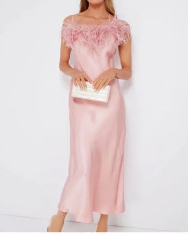 ポンチョ・ケープ TALLER MARMO Taller Marmo Feather Trim Dress | Pickle