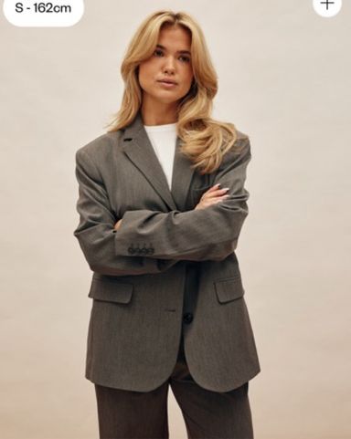 FRANKIE SHOP Morrison asymmetric Blazer | Pickle