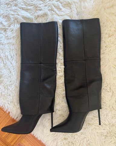Black Steve Madden Berkleigh Boots | Pickle