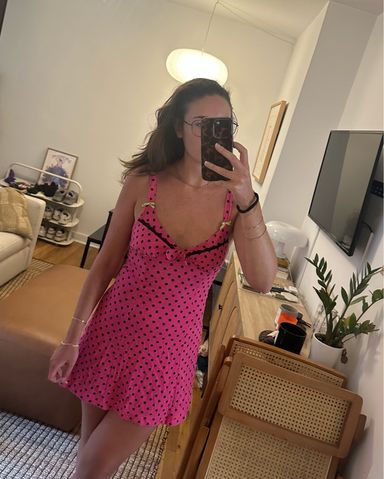 Pink Polka Dot Dress | Pickle