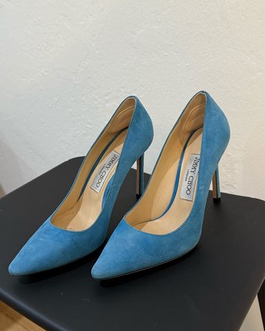 Jimmy Choo- Romy 100 “Something Blue” | Pickle