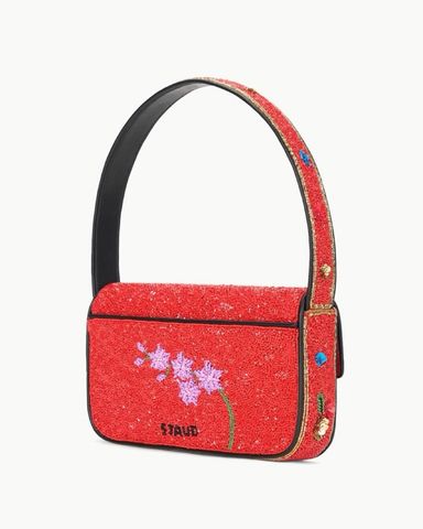 Staud Beaded Zebra Bag | Pickle