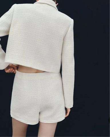 Shushu/Tong Off-White Jacket Skirt Set | Pickle
