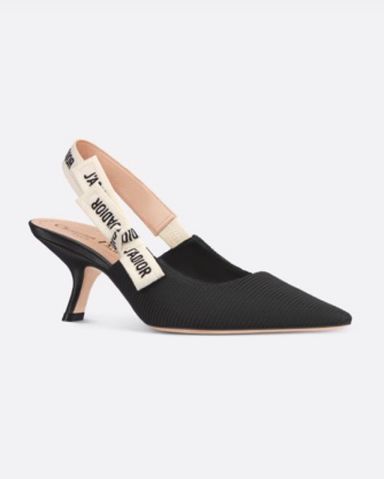 N*a様 大幅値下げ　美品 Dior ブラック ハイヒール 37 ミュール 大幅値下げ 美品 Dior ブラック ハイヒール 37 ミュール