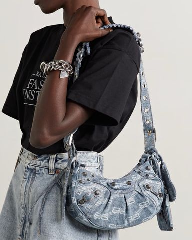 [JILLSTUART]★DENIM CHAIN MINI CROSS AND SHOULDER BAG Jill Stuart Mini Denim Bag | Pickle