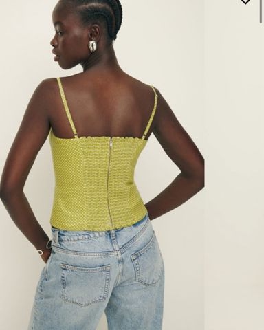 Reformation Overland Top, Zucchini | Pickle