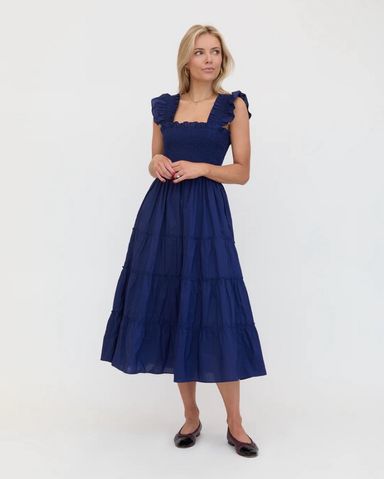 ワンピース house on the hill Dress navy 80 Buy HOUSE ON HILL DRESS | Johnny Was
