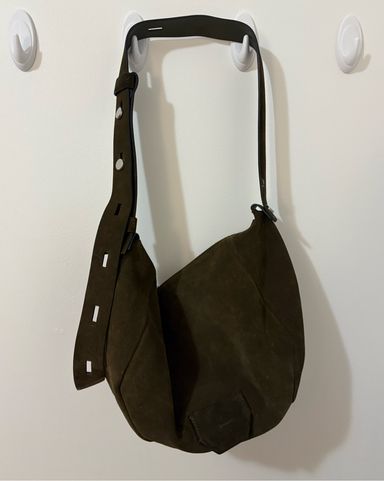 Staud Suede Shoulder Bag | Pickle