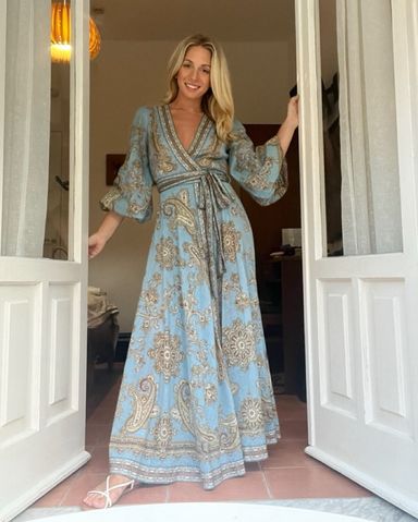 zimmermann paisley dress | Pickle