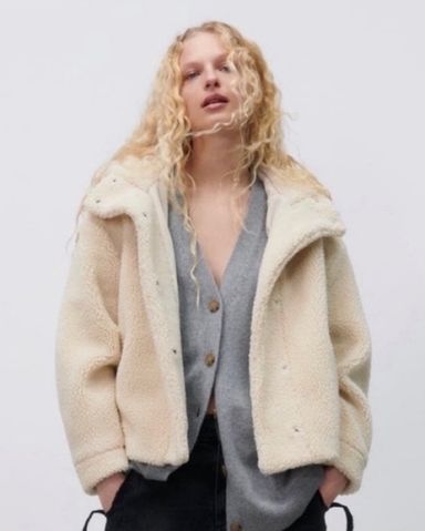 ZARA DOUBLE-FACED TOGGLE JACKET | Pickle