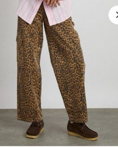 Shop Leopard Fade Colossus Jeans | Jaded London | Clothing