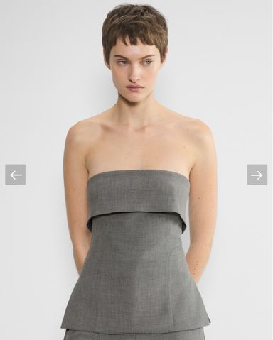 TANK AIR Tube Top in Mist | Pickle