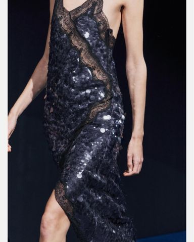 Zara Blue Sequin Dress | Pickle