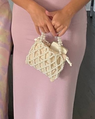 【ZARA】BEADED GRAB BAG Zara Beaded Bag | Pickle