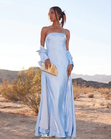 ワンピース CULT GAIA Woman Dress Turquoise DRSLSN CABANA Cult Gaia Hansal Dress | Pickle