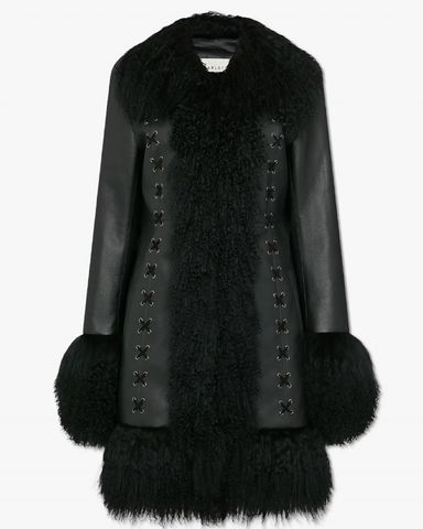 charlotte simone black coat | Pickle